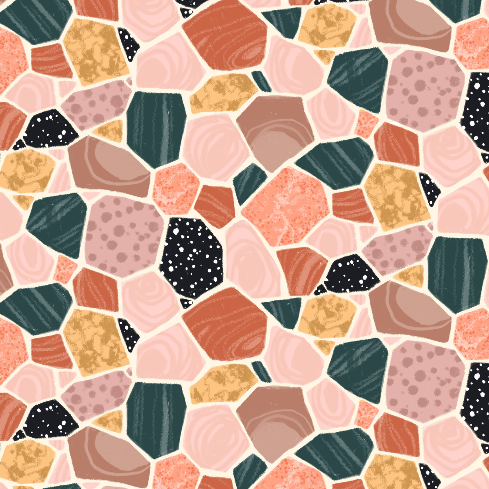 print textile motif illustration imprimé