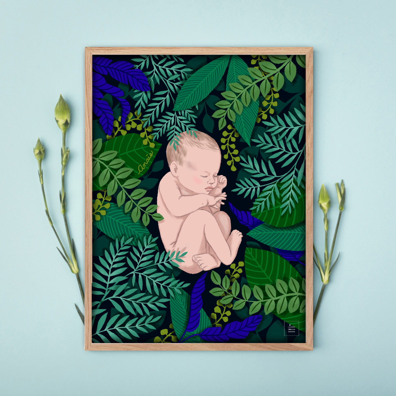 illustration personnalisée enfant