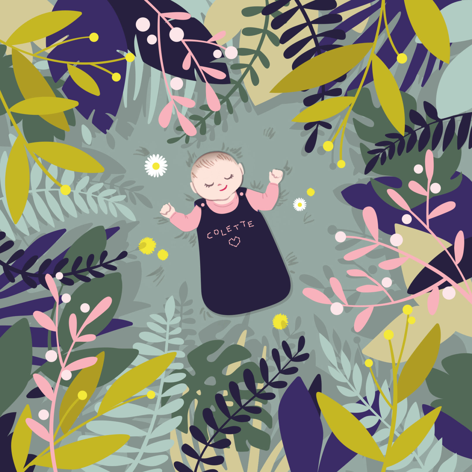 graphisme illustration design faire-part