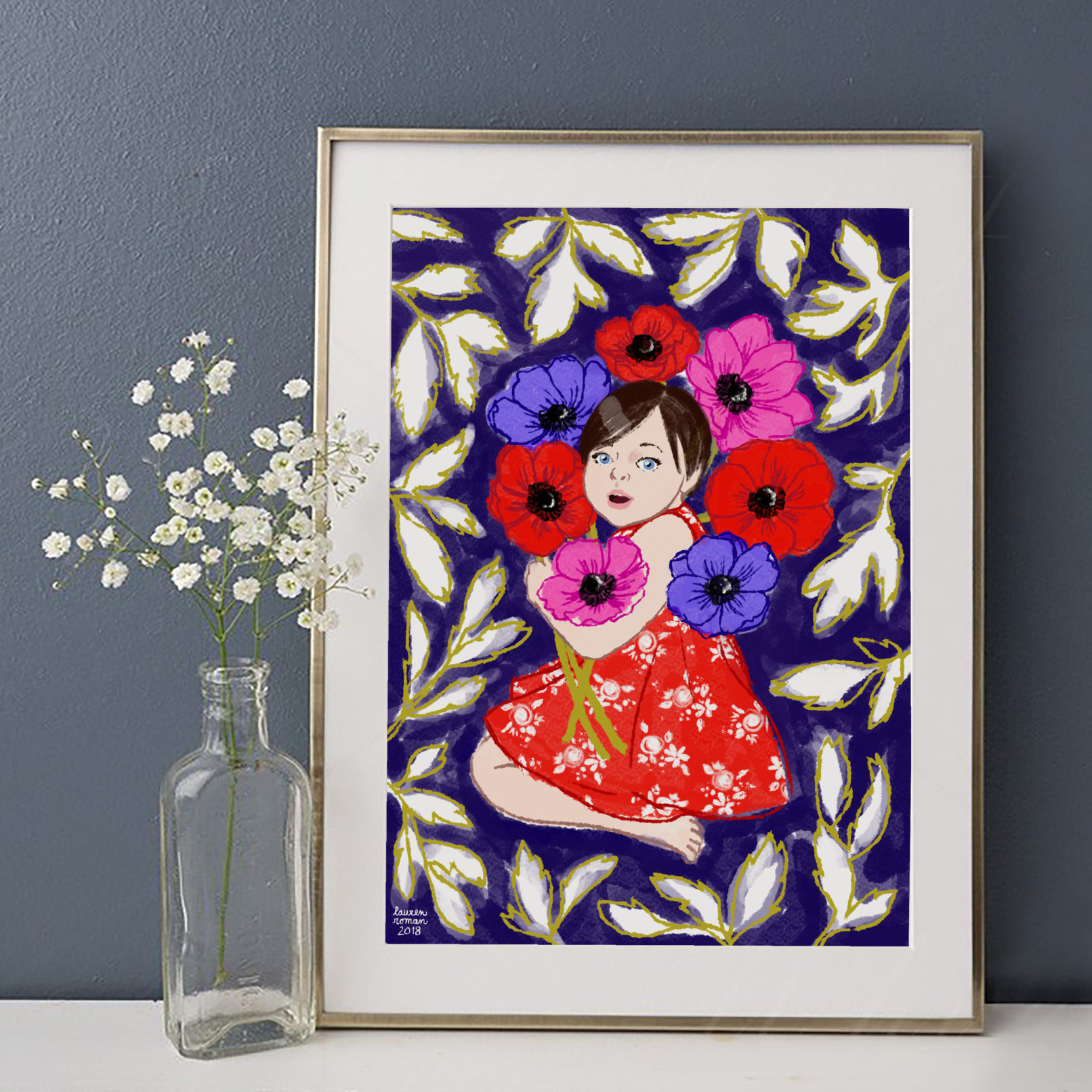 illustration personnalisée enfant