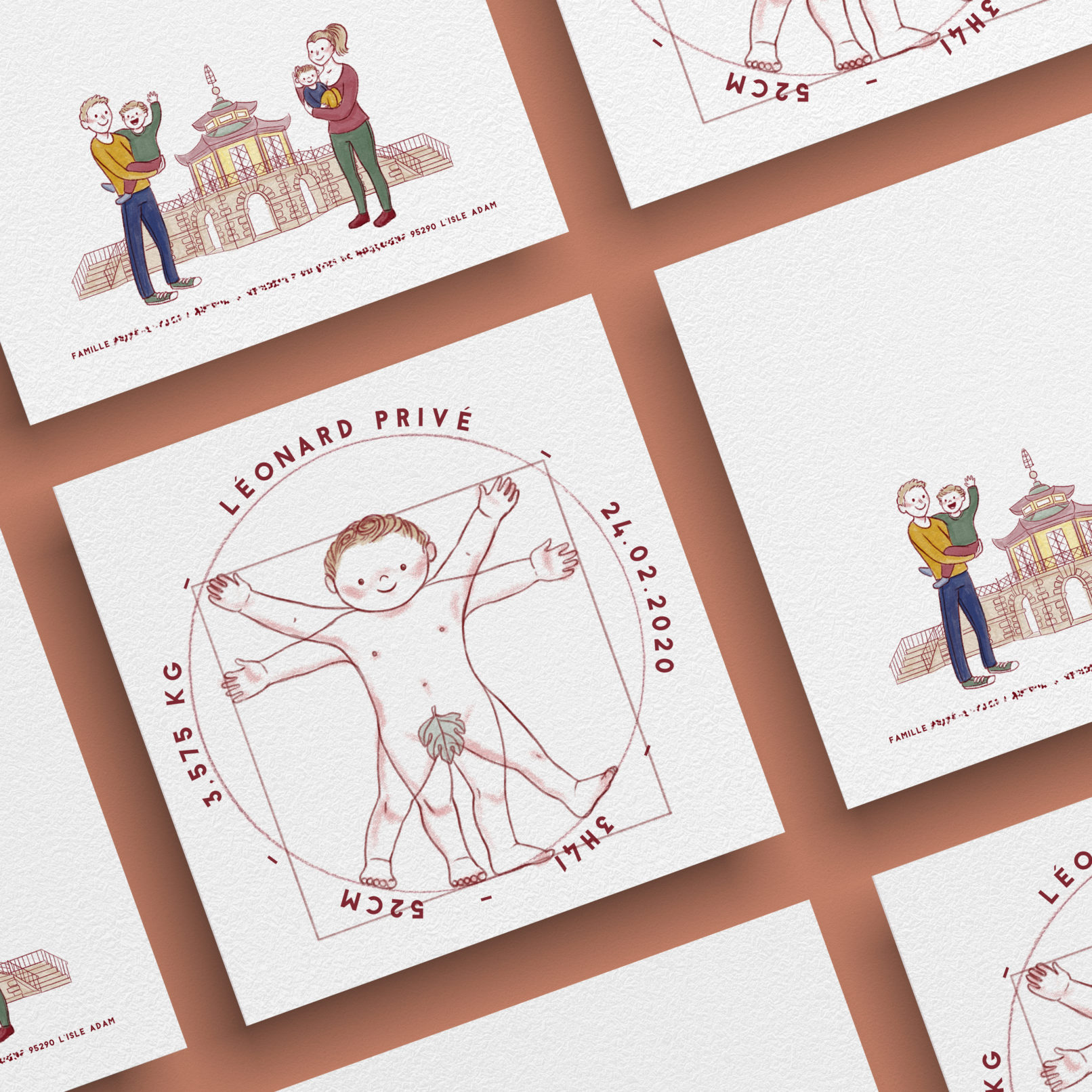 graphisme illustration design faire-part