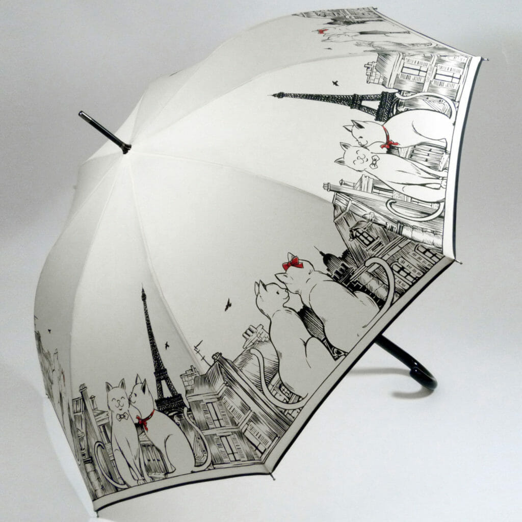 motif imprimé parapluie