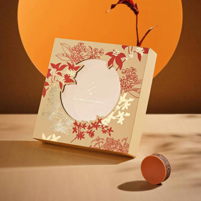 branding, coffret, luxe, packaging, illustration, élégant, haut de gamme, chocolatier, design graphique