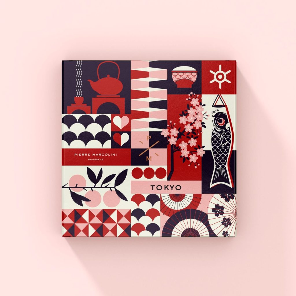 motif, pattern design, illustration, packaging design, food, art de vivre, box