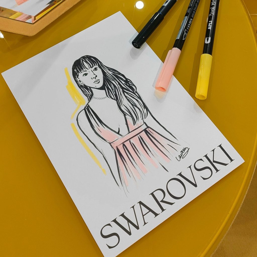 live sketching, live drawing, portraits en live, dessin événementiel