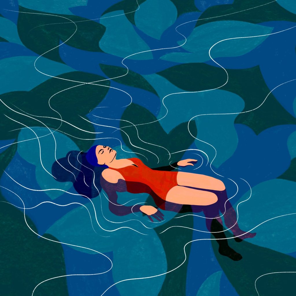 illustration, illustration femme, motif, corps féminin, illustratrice